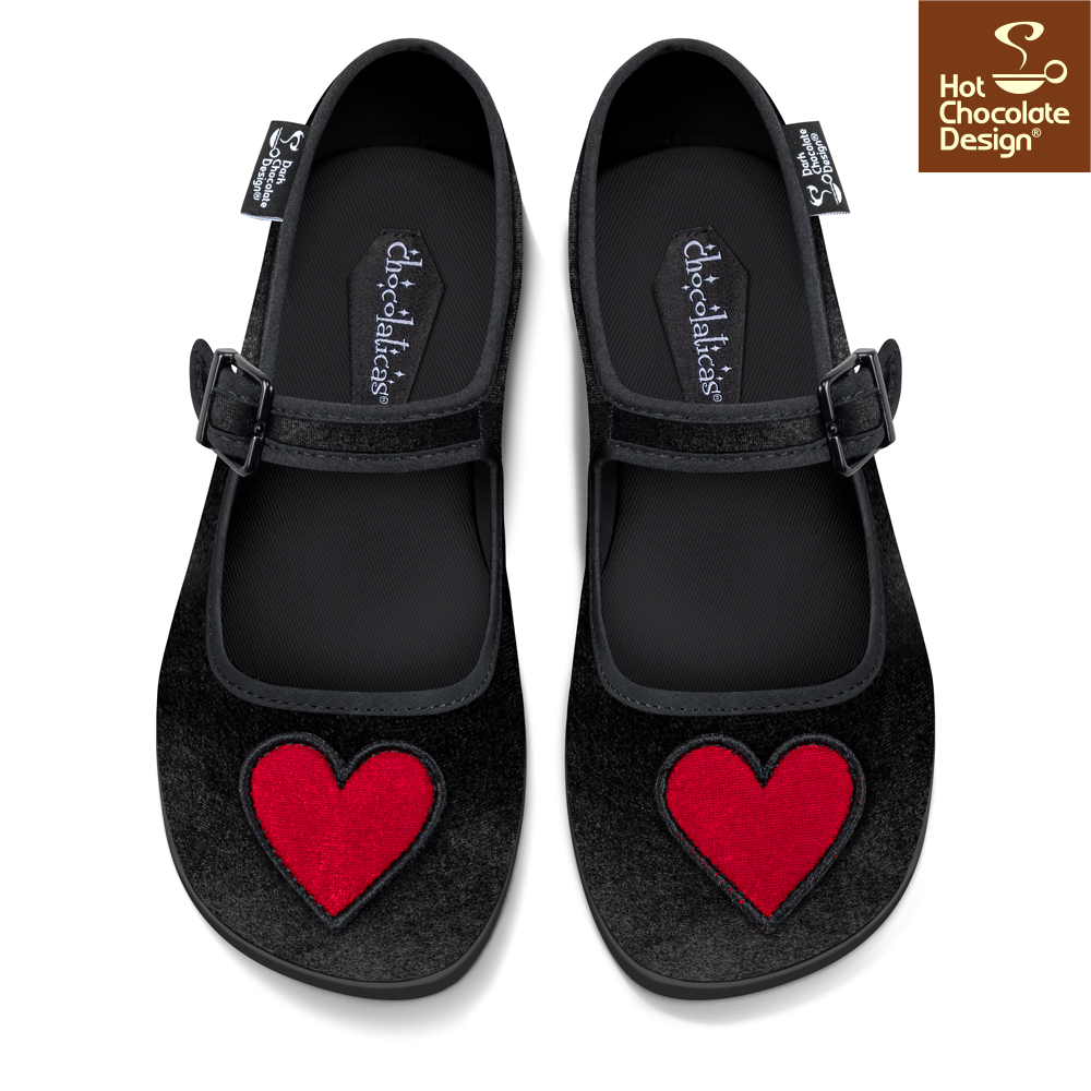 Chocolaticas® Nurse Women's Mary Jane Flat Shoes – Hot Chocolate Design